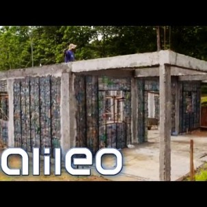 Ein Dorf gebaut aus Plastikflaschen | Galileo Lunch Break